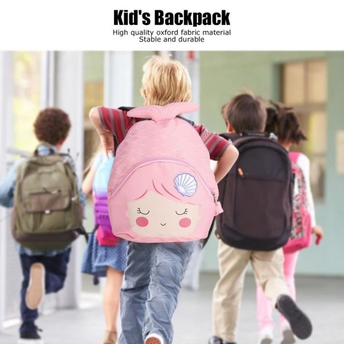 Sac à Dos Pour Tout-petit Motif Husky - Taille 25x10x30 Cm, Léger, Bretelles Réglables, Pour Maternelle