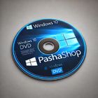 DVD Windows 10 Pro - PashaSHOP® - 64 bits - Clé de licence incluse - Installation rapide - Support 24/7