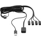 ONE FOR ALL URC1000 Répéteur de télécommande - Contrôle jusqu'à 4 appareils audiovisuels dans un meuble fermé