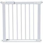 Barrière de sécurité Flat Step - SAFETY 1ST - Blanc - Métal - 73-80 cm - Pression sans vis ni perçage, barre de sol plate