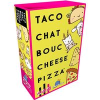 Jeu de cartes - BLUE ORANGE - Taco Chat Bouc Cheese Pizza - Enfant - Mixte - Jaune - 10 min