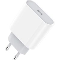 Chargeur Rapide USB-C 25W Blanc pour iPhone 15 Pro Max, 15 Pro, 15, 15 Plus
