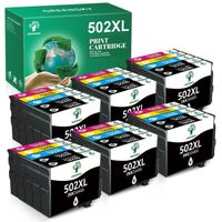 GREENSKY cartouches Epson 502 502XL compatibles avec imprimantes Epson Expression Home XP-5100 XP-5105 XP5115 pack de 30