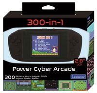 Console portable Compact Power Cyber Arcade® - écran 2.8'' 300 jeux