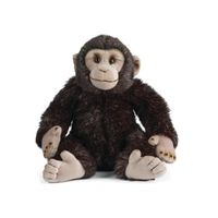 Peluche singe chimpanzé 30 cm - AN333
