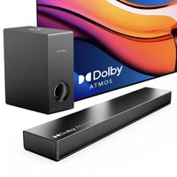 Barre de son ULTIMEA  Dolby Atmos avec Bass Boost et 3D Surround pour Home Cinéma - HDMI eARC - Bluetooth