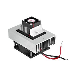 Kit Cooling Peltier Pour DIY Refroidisseur Thermoélectrique Peltier 12V 72W - Système De Refroidissement Avec Ventilateur Pour Projets électroniques Ou Mini-frigo Dissipateur Chaleur Semi-conducteur