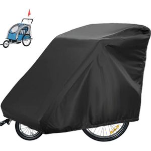 Housse De Protection Toutes Saisons Pour Remorque De Vélo D'enfant