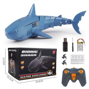 ASPIRATEUR ROBOT Requin bleu-Requin électrique télécommandé sans fi