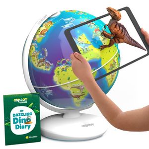 Idena 22059 Enfants Globe terrestre Lumineux avec Illustrations d'animaux,  Jouet éducatif, diamètre 30 cm - Cdiscount Jeux - Jouets