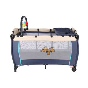 Roues Avec Frein Avec Jouets Fonction 3 En 1 Pour Bebe De 0 A 3 Boite A Musique Flash Table A Langer Sac Sur Cote Goplus Lit Parapluie Bebe Pliable Et Portable