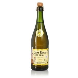 CIDRE Le Brun - Cidre Fermier Doux - 75 cl