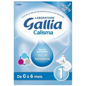 Lait Calisma Relais 1 (0-6 mois) LABORATOIRE GALLIA : Comparateur, Avis,  Prix