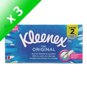 Kleenex 8835 Mouchoirs Bo/îte de 100 Mouchoirs /à 2 Plis Blanc Pack de 21