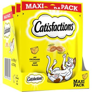 FRIANDISE CATISFACTIONS MAXI Friandises au fromage - Pour chat et chaton - 180 g (x4)
