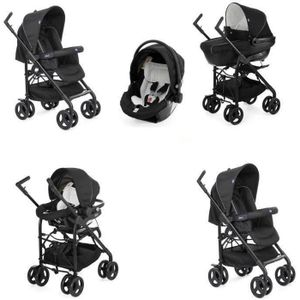 Poussette Trio Best Friend Plus Comfort i-Size Magnet grey CHICCO, Vente en  ligne de Poussette Trio