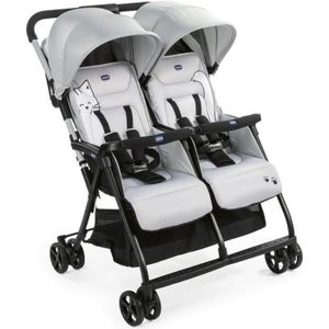 Chicco OHlalà 3 Poussette Canne Bébé Ultra légère, Compacte, Pliable et  Inclinable de la Naissance à 15 kg, avec un Grand Panier, Housse de Pluie