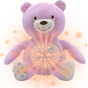 MOBILE CHICCO Ourson Projecteur Baby Bear Rose First Dreams