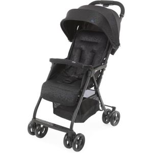 Chicco OHlalà Poussette Canne Double, Poussette pour Jumeaux de la  Naissance à 15 kg, Inclus une Housse de Pluie, Capote Extensible - black  night & Crochet Universel pour Poussette, Noir : 