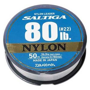 BAS DE LIGNE Daiwa Saltiga Nylon Leader - 30m - D.1.39mm - R.230lb - Translucent - 12957514