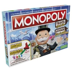 JEU SOCIÉTÉ - PLATEAU Monopoly Voyage autour du monde, jeu de societe, d