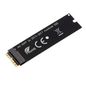 Sintech Carte Adaptateur NGFF M.2 NVMe Pour MacBook Air 2013-2016 & Mac Pro 2013-2015 - Mise à Niveau SSD Rapide
