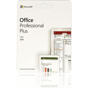 BUREAUTIQUE Microsoft Office 2019 Professional Plus