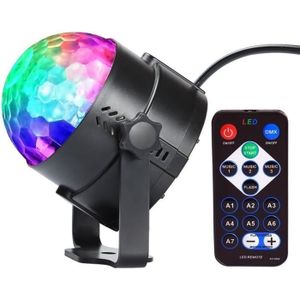 BETOPPER Jeux de Lumière Soirée DJ DMX LED Par 54x3W RGB Spot Lumière Soirée  Effet Auto
