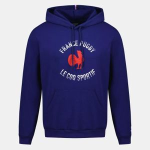 SWEATSHIRT Sweatshirt à capuche France Rugby enfant Le Coq Sportif - bleu fr intense - 12 ans