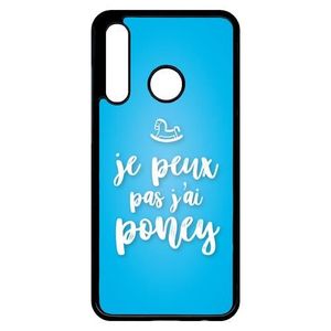 COQUE - BUMPER Coque smartphone - JE PEUX PAS JAI PONEY FOND BLEU