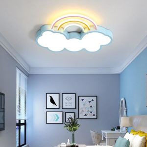 garçon Plafonnier LED pour chambre denfant fille 36 W plafonnier pour chambre à coucher chambre à coucher LED créative nuages