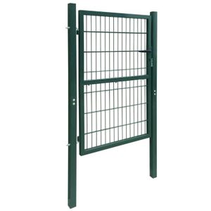 PORTAIL - PORTILLON Portillon 2D (simple) Vert 106x170 cm - Pwshymi - B20977