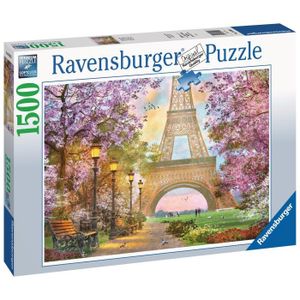 PUZZLE Puzzle 1500 pièces Ravensburger - Amour à Paris - 