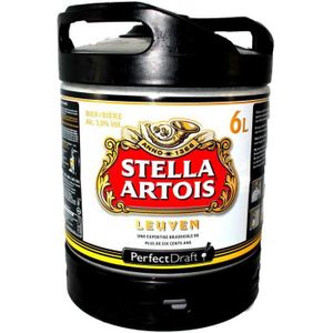 BIERE Fut bière Perfectdraft 6L Stella Artois