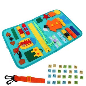 PLAQUE DE PORTE Tbest planche occupée jouets Montessori Panneau oc