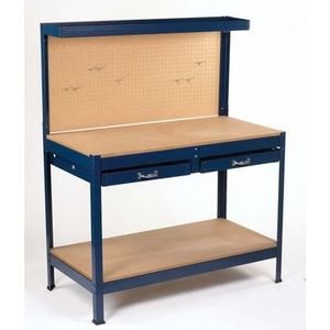 Etabli De Menuiserie Avec Tiroir 2 Etaux Bois Dur Achat Vente Etabli Meuble Atelier Etabli De Menuiserie Avec Cdiscount