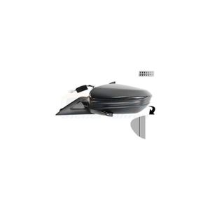 Coque Rétroviseur Honda Civic 8 2006-2011 Avec Clignotant - Paire Gauche/droite - ABS Noir - Autocollant - 13