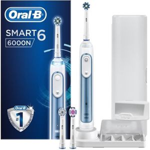 BROSSE A DENTS ÉLEC Oral-B PRO 6000 Brosse à Dents Électrique Recharge
