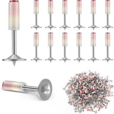 400 Pièces Clou Beton, Cloueur Beton, Clous Pour Mini-7,3 Mm Cloueuse, Pour Murale En Béton Et