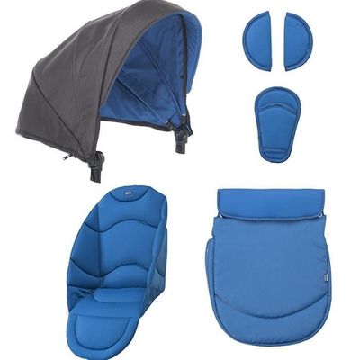 CHICCO Set Accessoires Poussette Urban Power Bleu avec capote et tablier couvre jambes Cdiscount Puericulture Eveil bebe