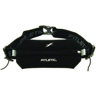 Ceinture De Course Fitletic - Porte Dossard + Poche Néoprène Imperméable - Réfléchissante