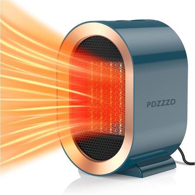 Chauffage D'appoint Céramique 1200W - Radiateur Soufflant Compact Pour Salle De Bain, Chambre Jusqu'à 20m²