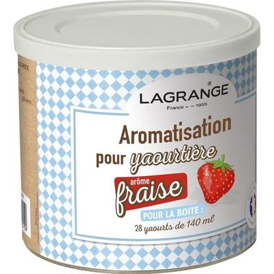 LAGRANGE Aromatisation fraise pour yaourts - Cdiscount Au quotidien