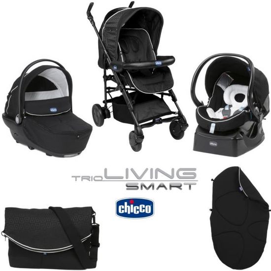 Poussette trio chicco 2025 living smart prix