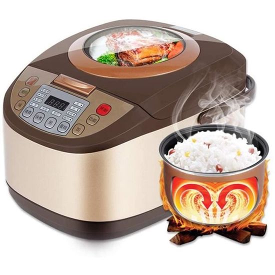 Smart Rice Cooker pour 15 Personnes Ménage Cooker Non Stick avec