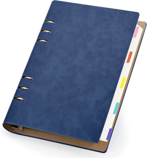 Carnet Spirale A5 Noir 320 Pages - Papier Ligné 100g/m², Double Spirale