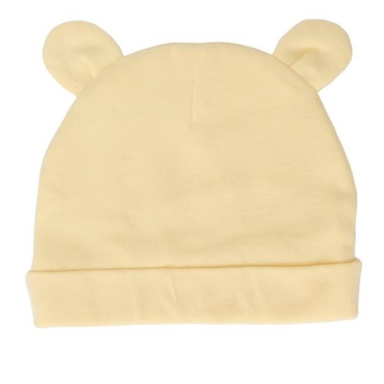 Bonnet Bébé Hiver Avec Oreilles D'ours - Tricot Doux, Unisexe, Tailles 0-6 Mois Et 6-24 Mois, Plusieurs Couleurs - 5