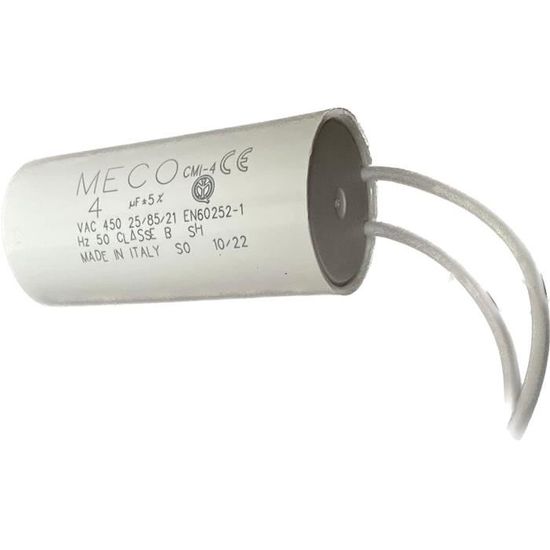 Condensatore 4uF Per Motore Tapparelle Bubendorff - Con Connettore