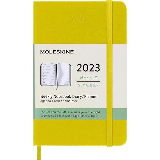 LEUCHTTURM1917 370533 Agenda Semainier Et Bloc-notes De Poche 2025, Format A6, Couverture Souple, Bleu Ciel, En Allemand