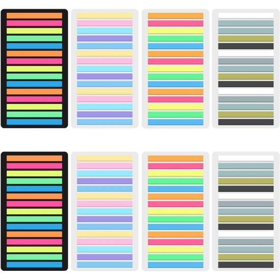 Feuilles Notes Adhésives Fluorescentes Morandi 5 - Switzerland